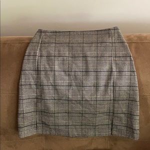 plaid skirt